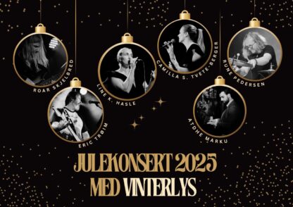 KAFE K |  Førjulskonsert med bandet Vinterlys – Tradisjon, trøkk og myke toner