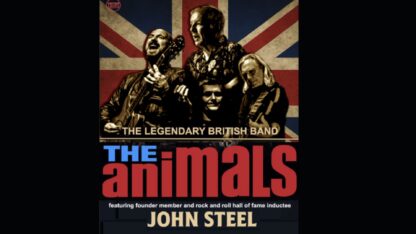 KAFE K |  The Animals feat. John Steel til Porsgrunn – rockehistorie på nært hold!