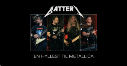 KAFE K |  BATTERI – A Tribute to Metallica: 40 år med Master of Puppets