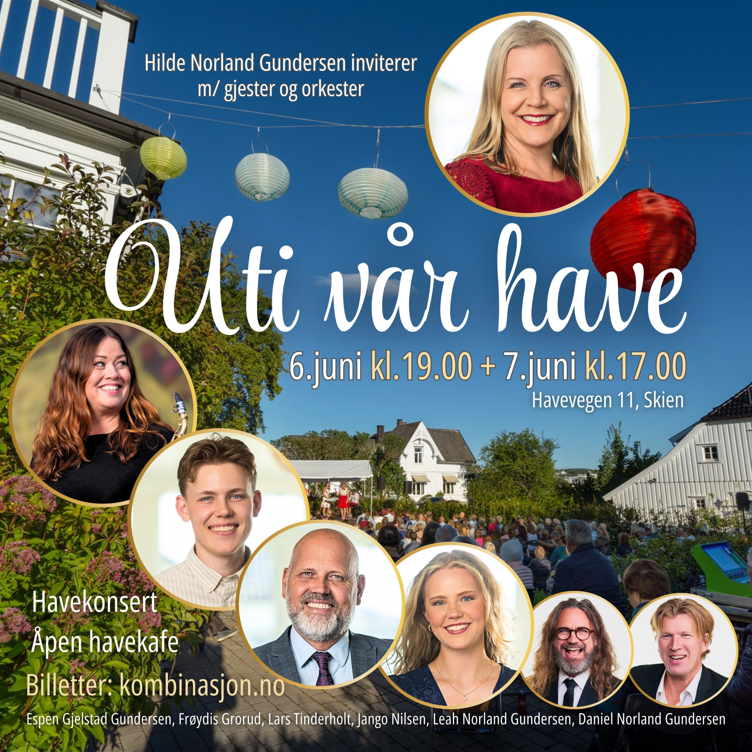 Uti vår have 2026 - Søndag 7.juni 2026