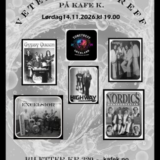 KAFE K |  VETERANBANDTREFF – KAFE K 14. NOVEMBER 2026