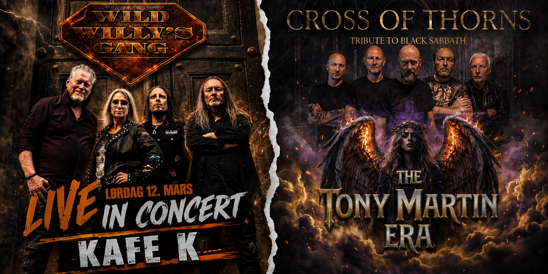 KAFE K | WILD WILLY’S GANG & CROSS OF THORNS