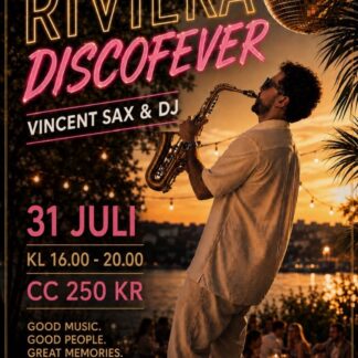 LANGØYA HOVEDGÅRD |  Langøya Hovedgård // Riviera discofever med Vincent Sax & DJ