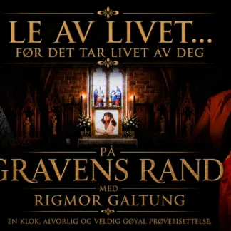 KAFE K |  PÅ GRAVENS RAND  med Rigmor Galtung