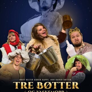 Tre bøtter og vaskemopp – En absurd julekomedie | 18.desember kl.19
